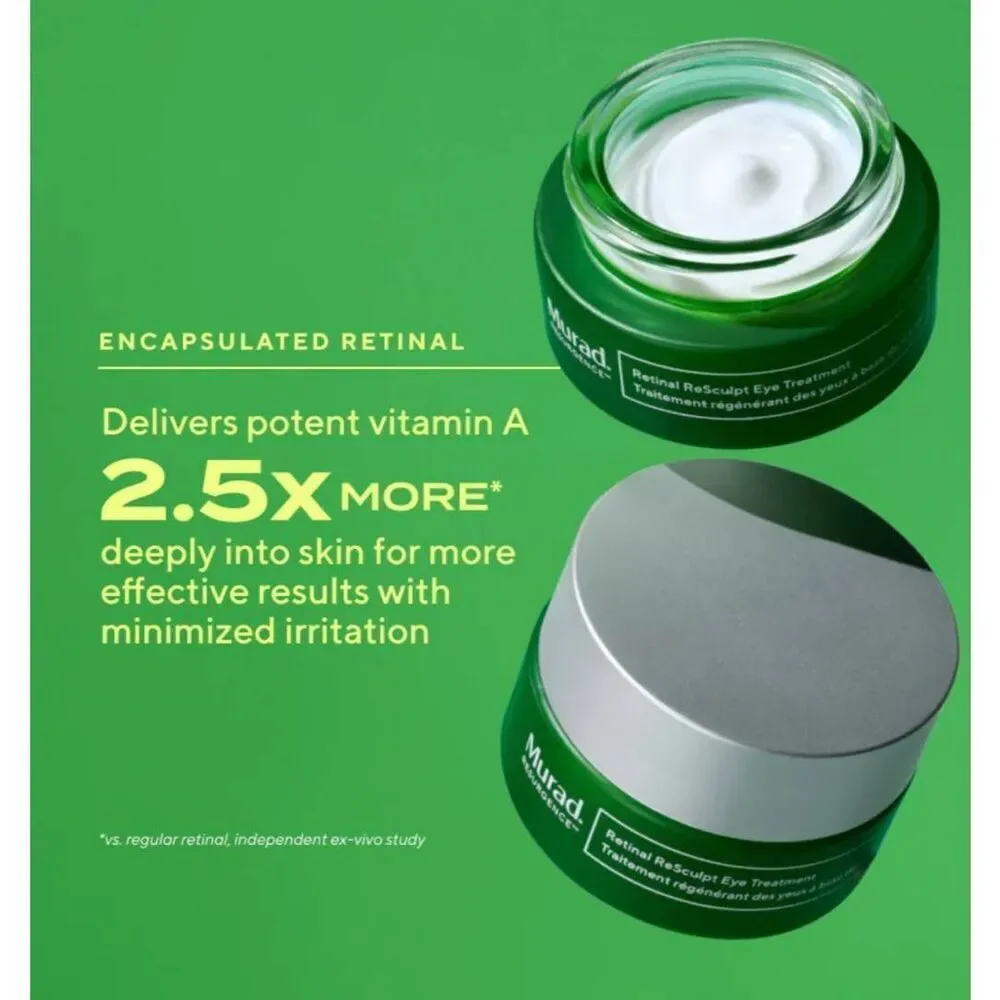BNIB~MURAD Retinal Resculpt Eye Treatment~0.5 fl.oz.~$93 Retail Value